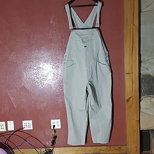 Plus size 24W khaki overalls